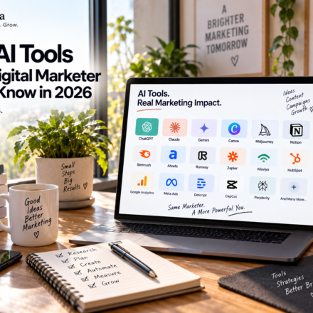 50+ AI Tools Every Digital Marketer Should Know in 2026