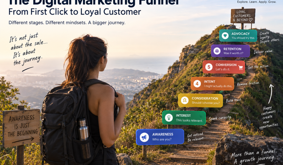 The Complete Digital Marketing Funnel Explained: From First Click to Loyal Customer