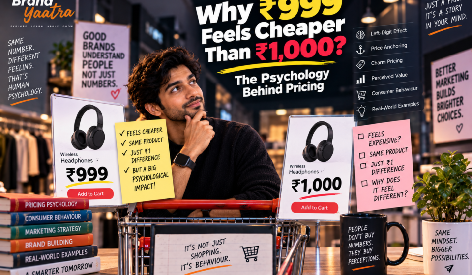 Why ₹999 Feels Cheaper Than ₹1,000: The Psychology Behind Pricing